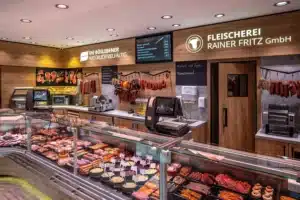 Fleischerei Landschmaus Bösleben, hier Filiale Fritz Ichtershausen